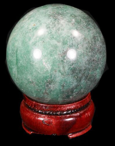 Aventurine (Green Quartz) Sphere - Glimmering #32145